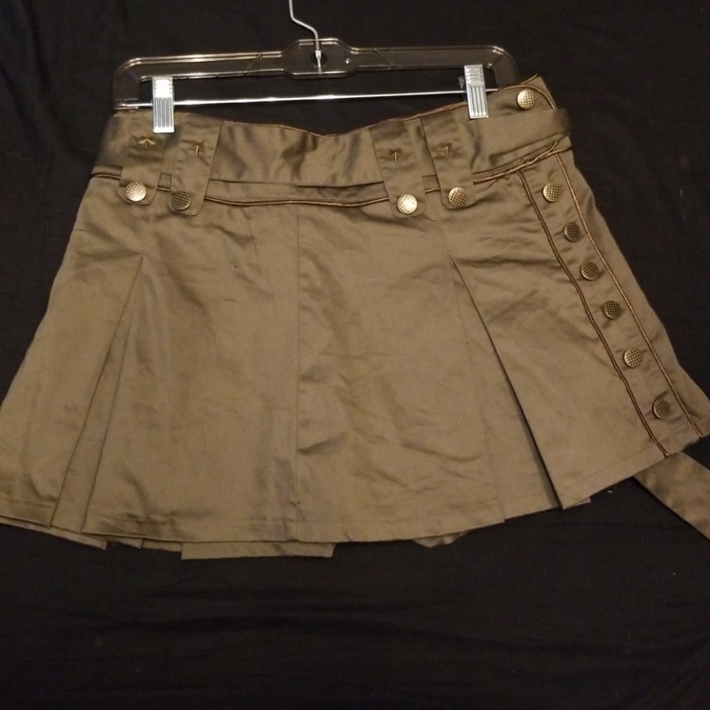 Living Dead Souls military short skirt